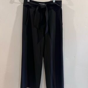 White House Black Market Black Wide Leg Women's Pants